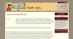 Desktop Screenshot of health-bytes.com