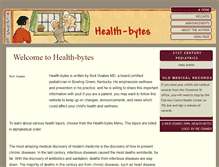 Tablet Screenshot of health-bytes.com
